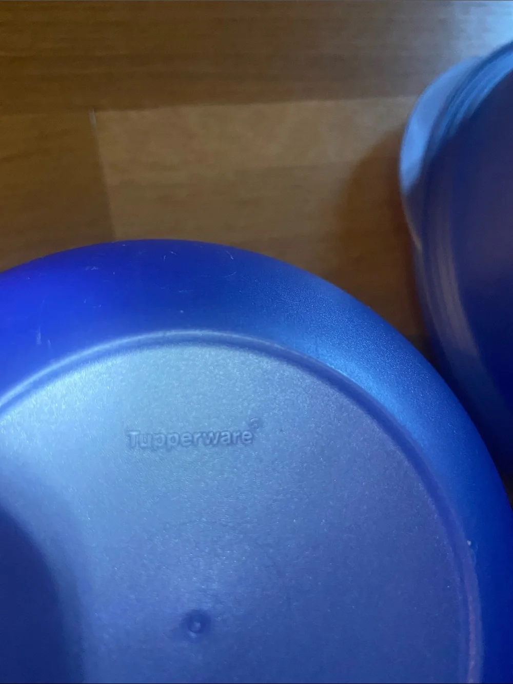 Vintage Tupperware Set 4 Nesting Plastic Food Storage Bowls 6 Airtight Lids
